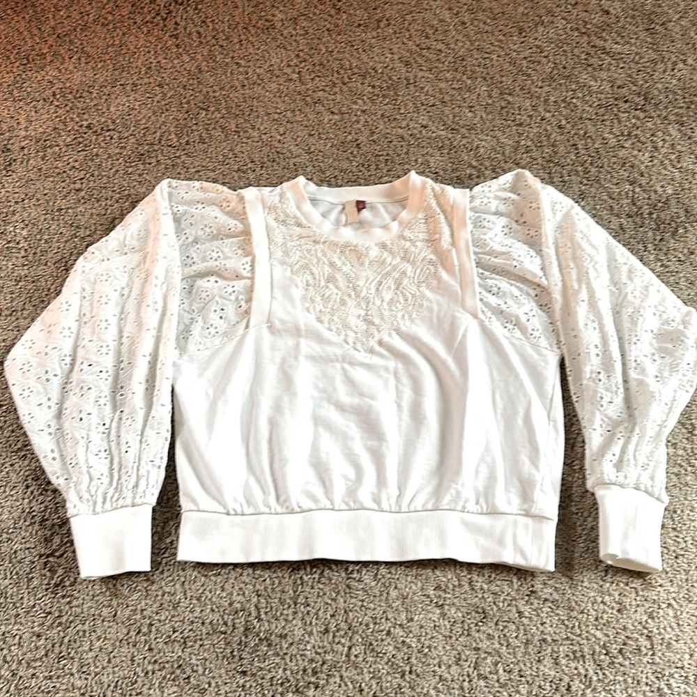 Anthropologie 100% cotton top